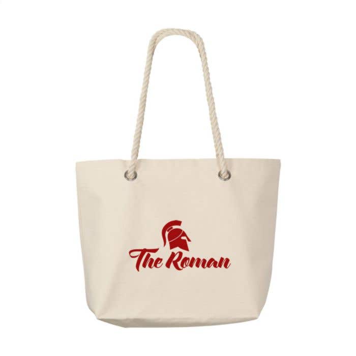 Sac de plage | Canvas | 20 l | Fermeture éclair