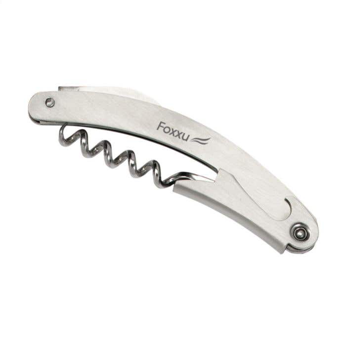 Couteau de serveur | Acier inoxydable | Tire-bouchon et décapsuleur