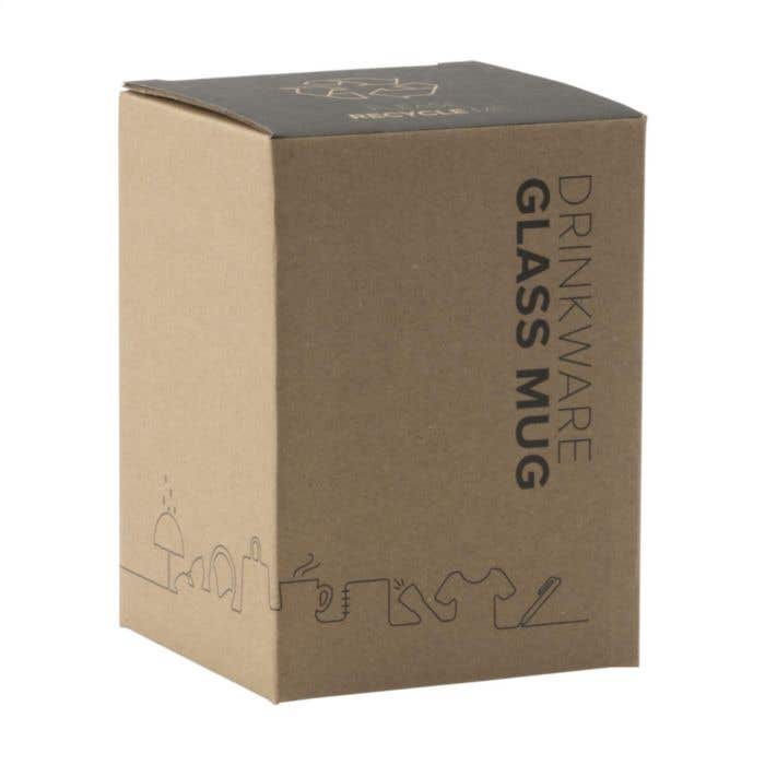 Verre double paroi | Couvercle en bambou | 350 ml