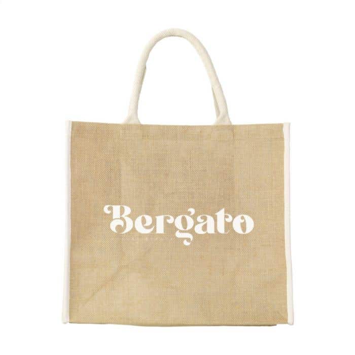 Sac à provisions Gerano | Jute | 25 l | Intérieur laminé