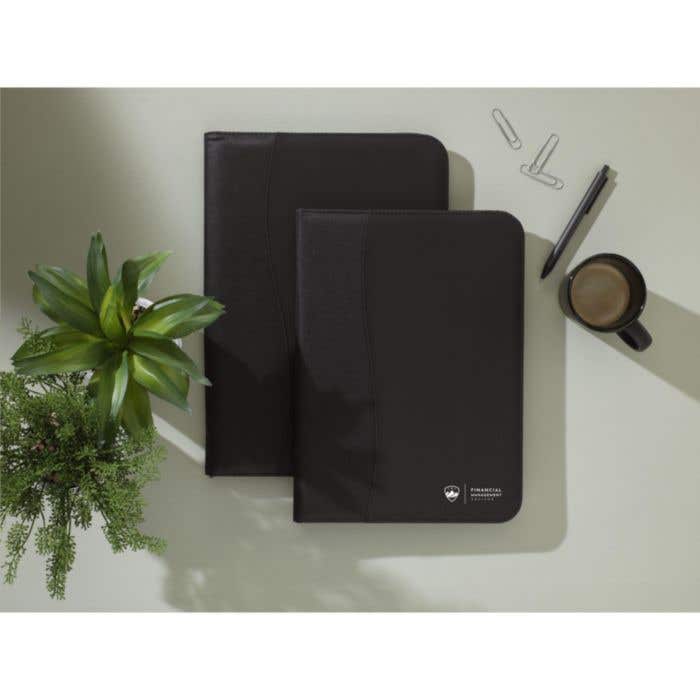 Porte-documents | A4 | Avec bloc-notes et stylo à bille inclus