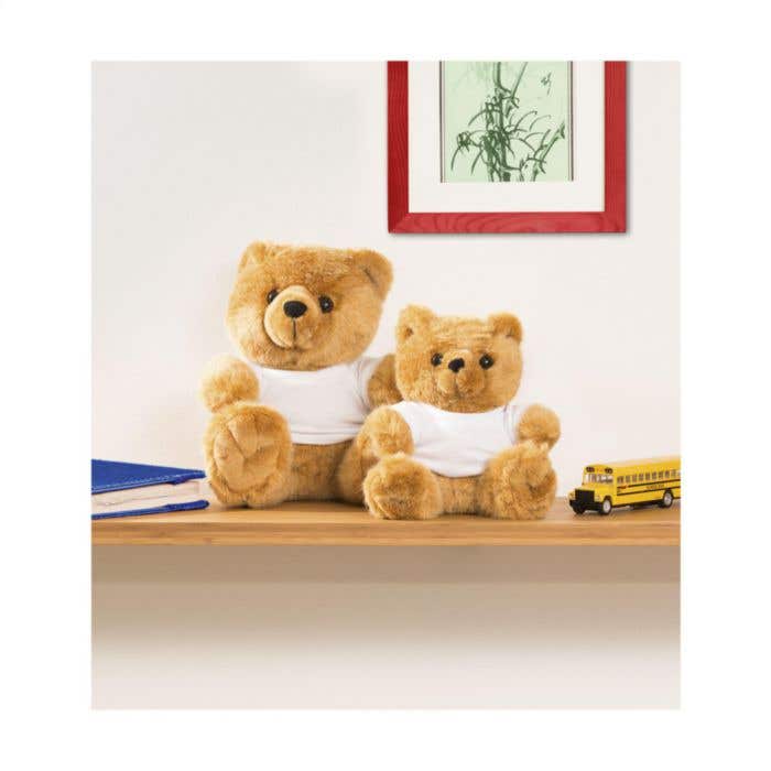 Ours en peluche | Avec T-shirt blanc