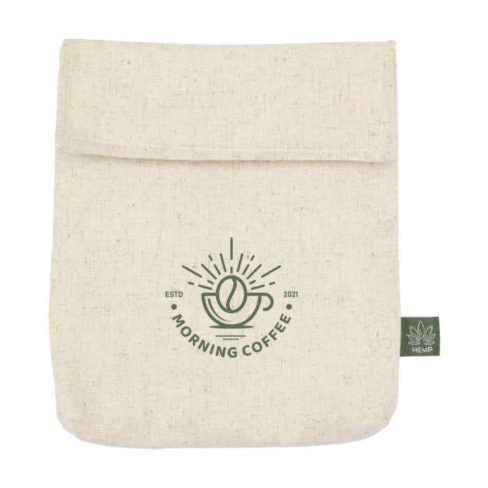 Sac à pain | Chanvre | Imperméable | Velcro