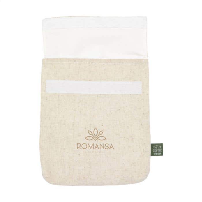 Sac à pain | Chanvre | Imperméable | Velcro