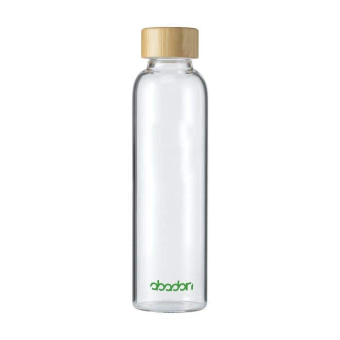 Gourde | Verre | 500 ml | Bouchon en bambou
