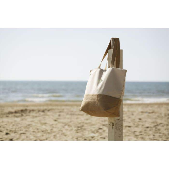 Sac de plage | Jute et coton organique | 30 l