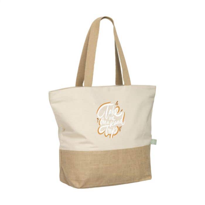 Sac de plage | Jute et coton organique | 30 l
