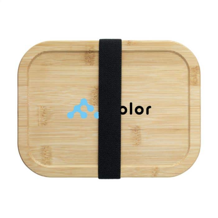 Boîte à lunch | Verre borosilicate | Couvercle en bambou