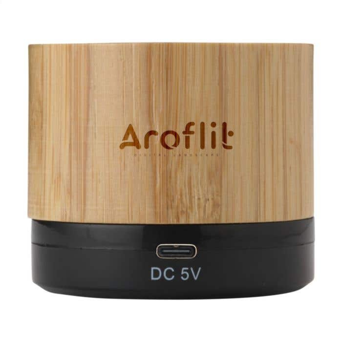 Haut-parleur Bluetooth | Bambou | 3W | 10 mètres de portée