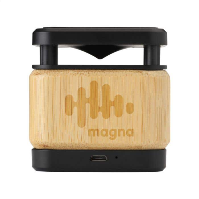Enceinte Bluetooth | Bambou | Chargeur sans fil 5W | 3W