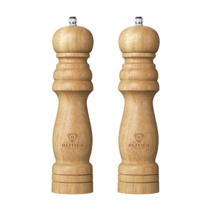 Moulin à poivre et sel | Rubberwood | Mécanisme céramique