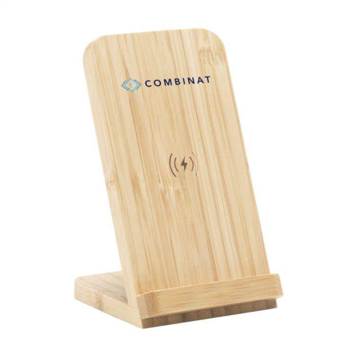 Chargeur sans fil | Bambou | 15W | Horizontal & vertical
