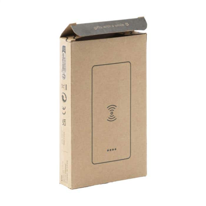 Powerbank | Bambou | 8000 mAh | Charge sans fil