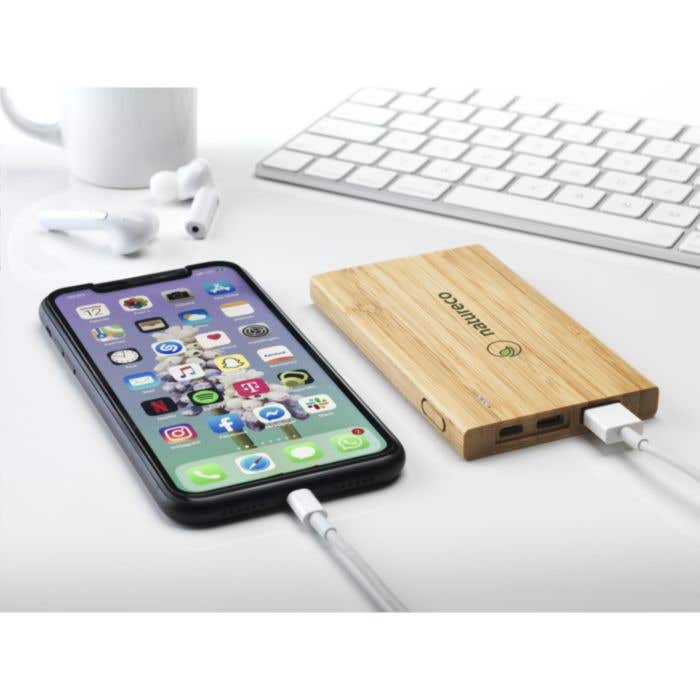 Powerbank | Bambou | 4000 mAh