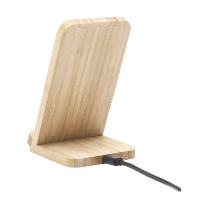 Chargeur sans fil | Bambou | 15W | Horizontal & vertical