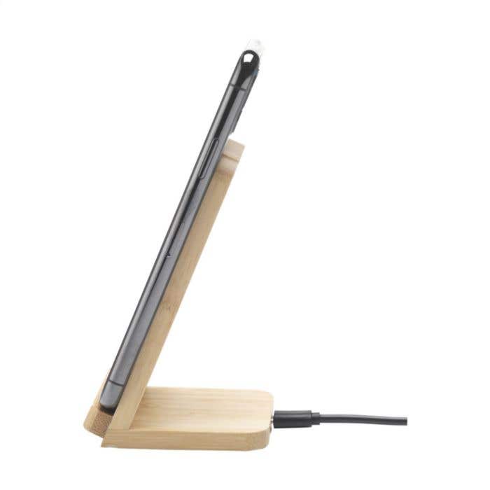 Chargeur sans fil | Bambou | 15W | Horizontal & vertical
