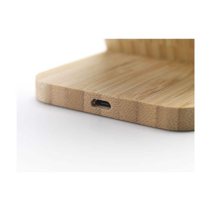 Chargeur sans fil | Bambou | 15W | Horizontal & vertical