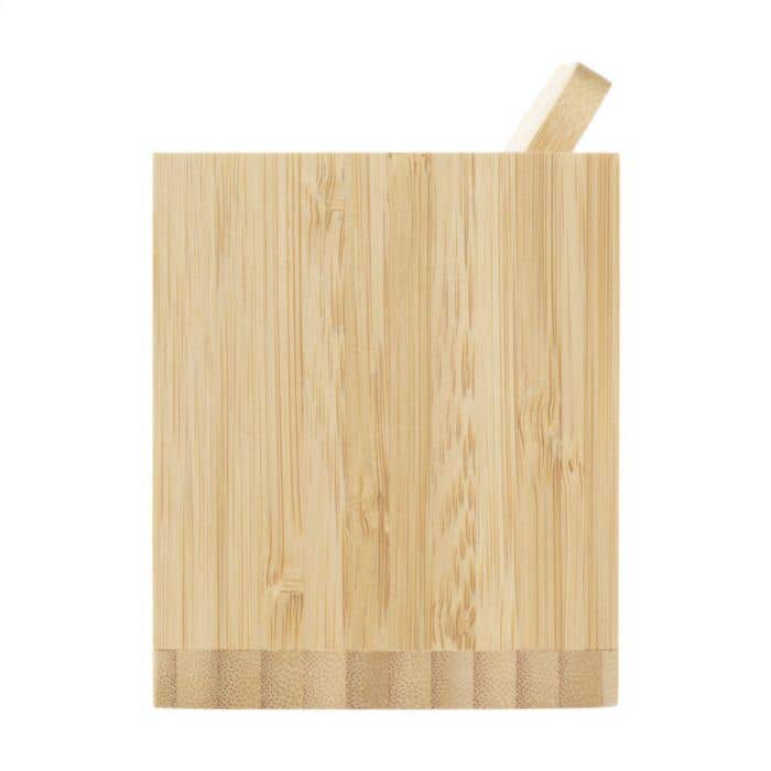 Chargeur sans fil | Bambou | 15W | Avec porte-stylo