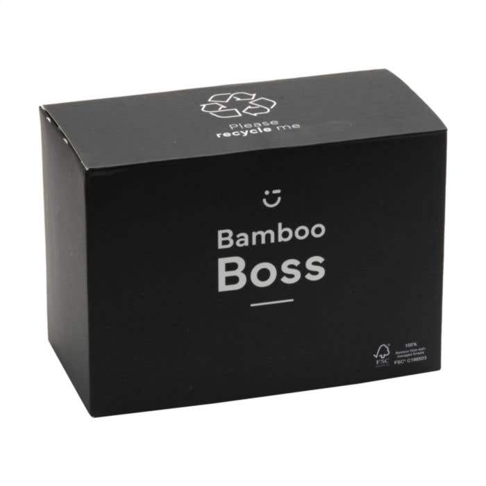Chargeur sans fil | Bambou | 15W | Avec porte-stylo