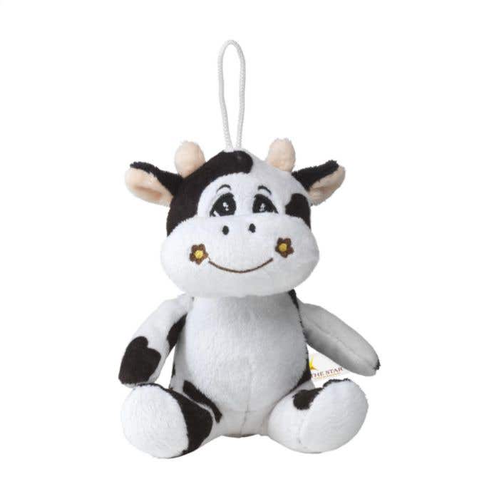 Peluche Vache | Peluche | Avec boucle de suspension
