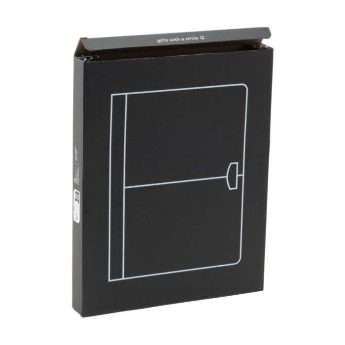 Porte-documents | Cuir | A4 | Avec bloc-notes et stylo à bille inclus