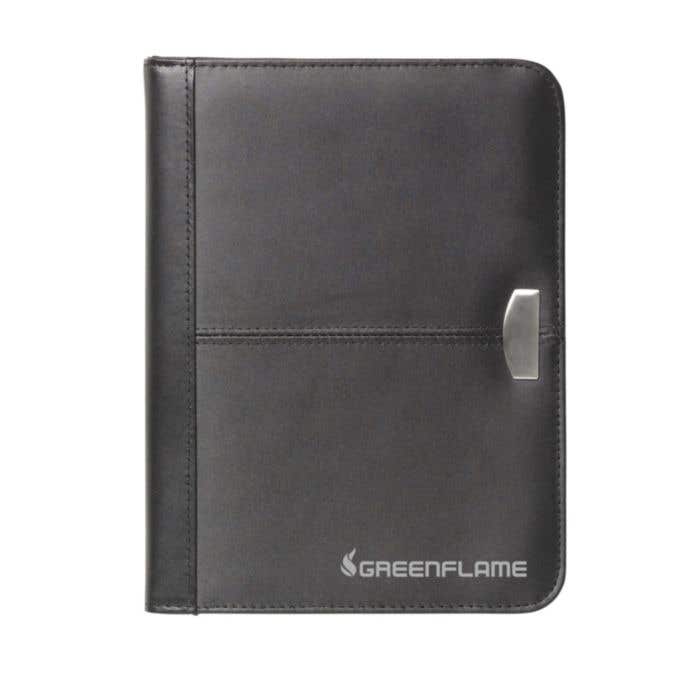Porte-documents | Cuir | A5 | Bloc-notes et stylo inclus