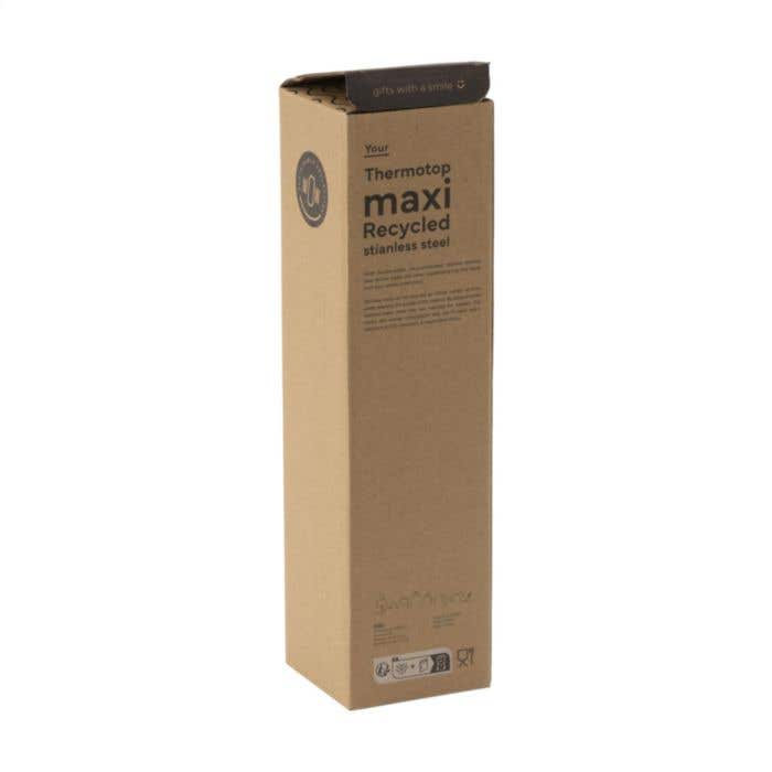 Bouteille isotherme | Acier inoxydable recyclé | 1 l | Système de pression
