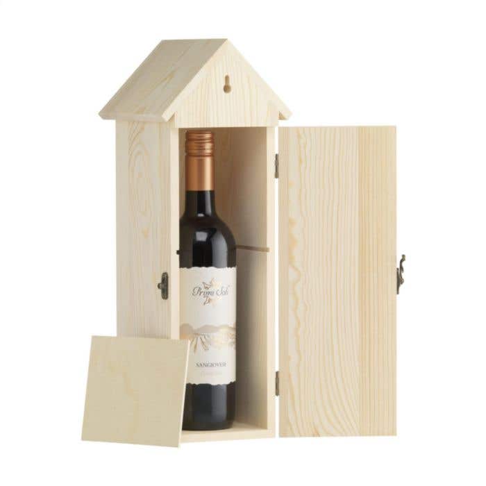 Caisse à vin Rackpack Tweet | Bois de pin | Nichoir