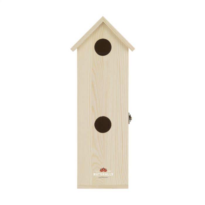 Caisse à vin Rackpack Tweet | Bois de pin | Nichoir