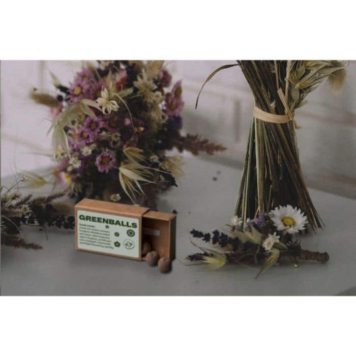 Set de graines de fleurs Green Balls Mini-Eco