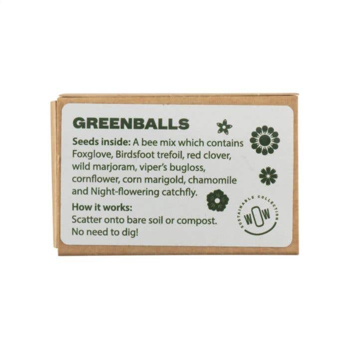 Set de graines de fleurs Green Balls Mini-Eco