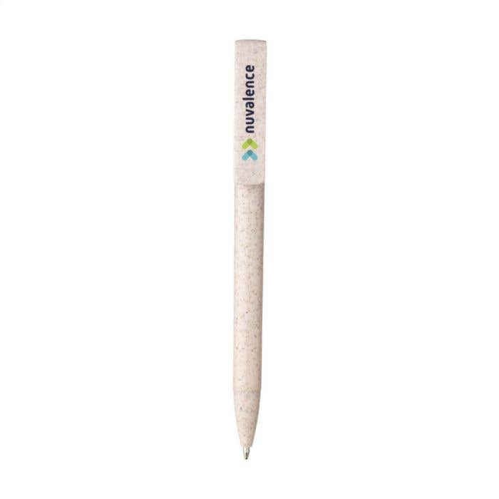 Stylo à bille | Paille de blé | Support téléphone