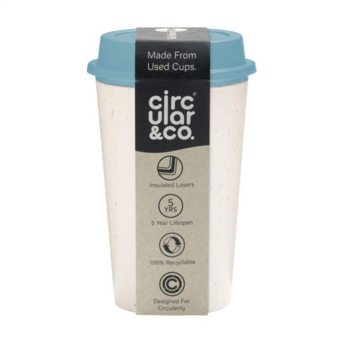 Mug à café Circular&Co | Recyclé | 340 ml | Double paroi