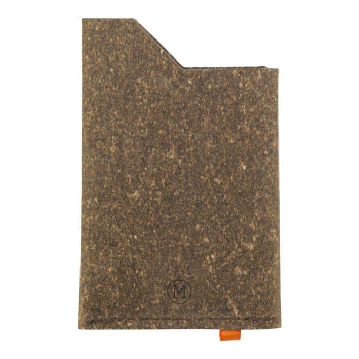 Porte-cartes | Cuir recyclé | Avec compartiment supplémentaire