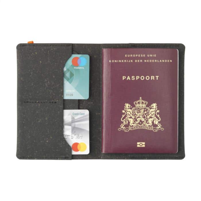 Porte-passeport Holder | Recyclé | 6 cartes | Fait main