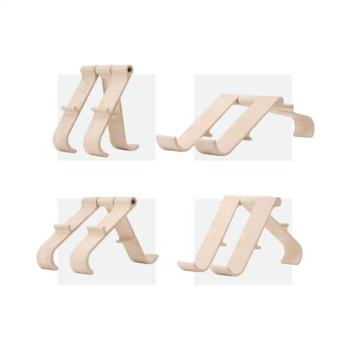 Organisateur de bureau | Bambou | Support de téléphone