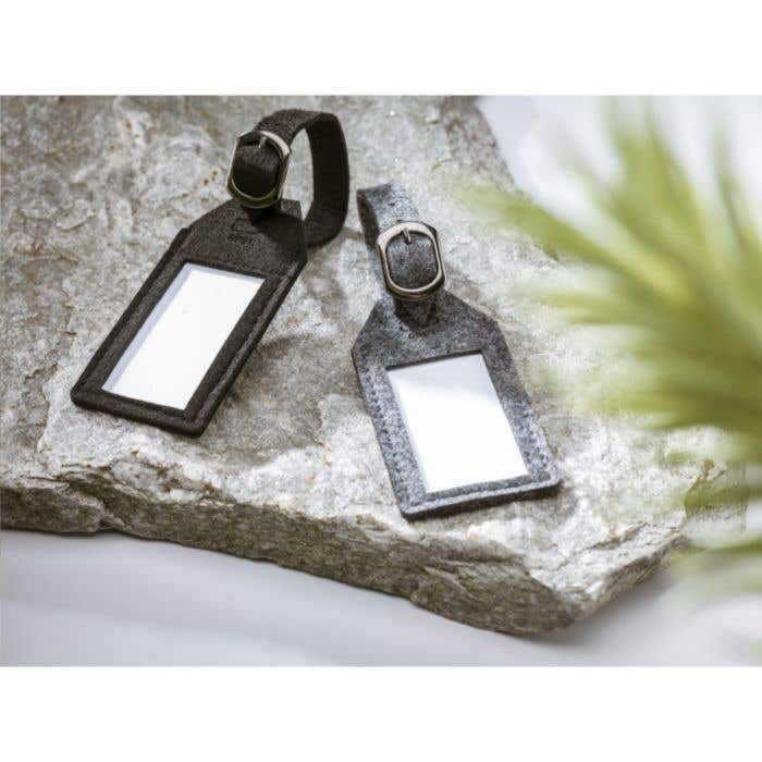 Étiquette à bagages | Feutre recyclé | Certifié GRS