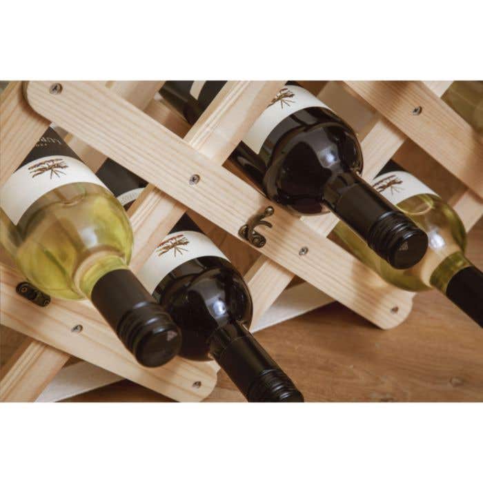 Caisse à vin Rackpack | Bois de pin FSC® | 1 bouteille