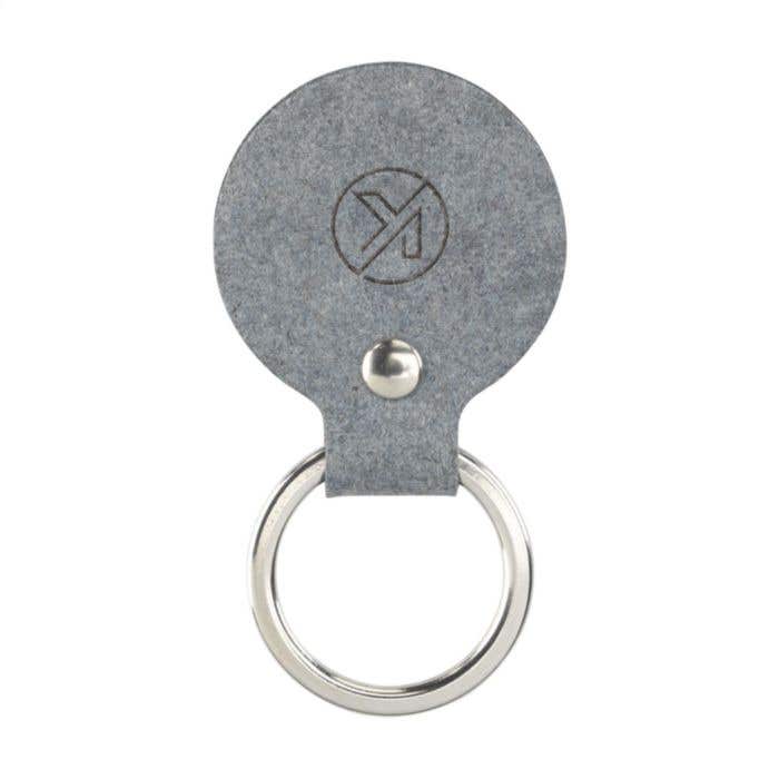 Porte-clés | Denim recyclé | Rond
