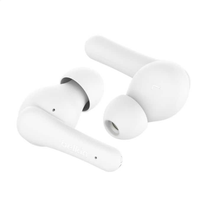Belkin | Écouteurs sans fil SoundForm Rhythm | 28 heures de batterie | IPX5
