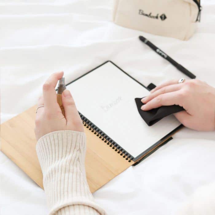 Carnet de notes Bambook | Effaçable | A4 | Bambou
