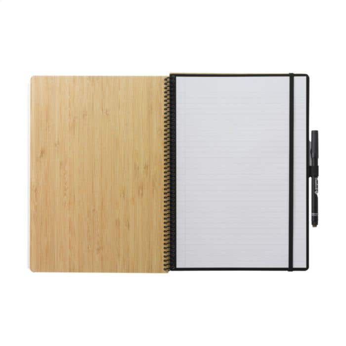 Carnet de notes Bambook | Effaçable | A4 | Bambou