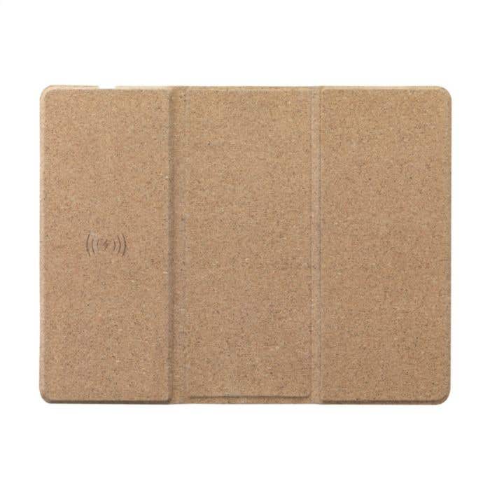 Tapis de souris | Liège | Chargeur sans fil 10W | Support pour téléphone