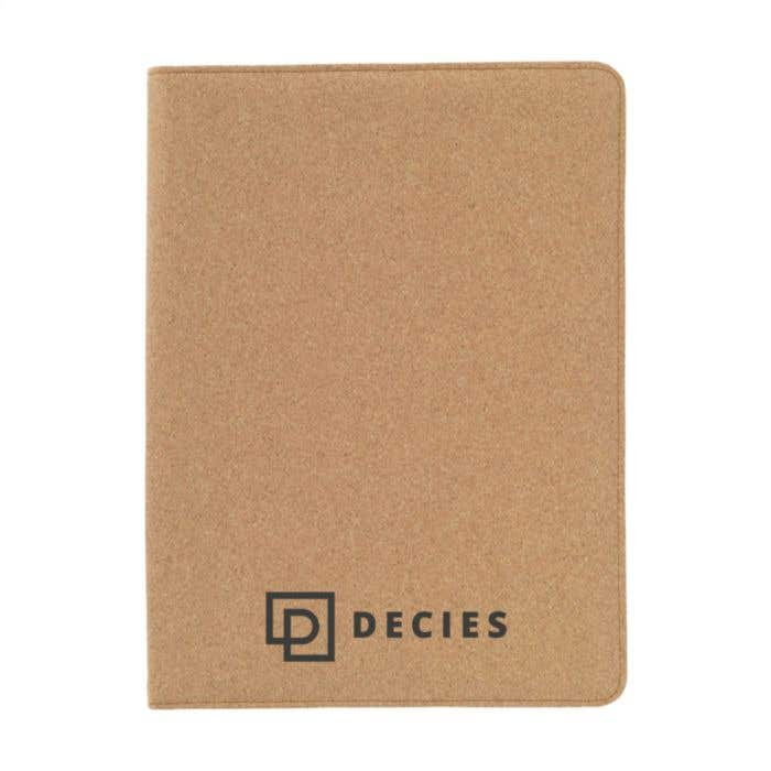 Porte-documents | Liège | A4 | Avec stylo à bille et bloc-notes