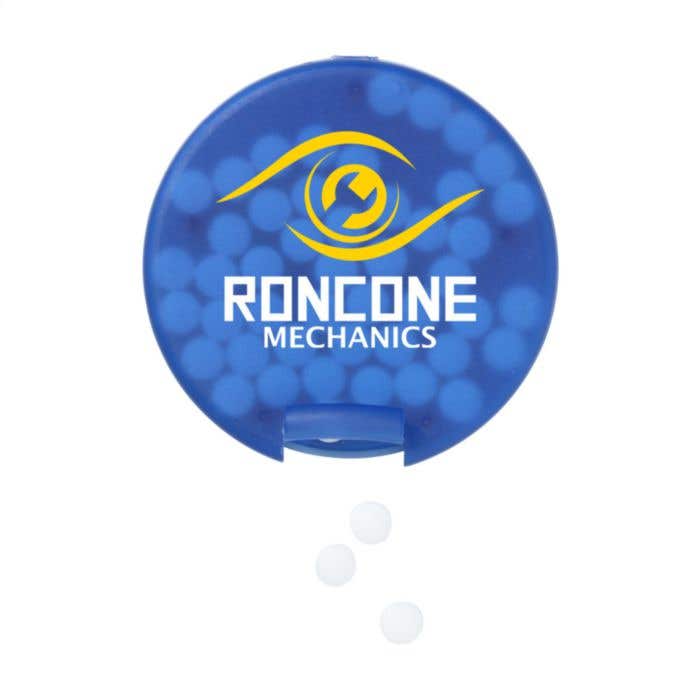 Distributeur de bonbons à la menthe | Sans sucre | Environ 55 bonbons à la menthe