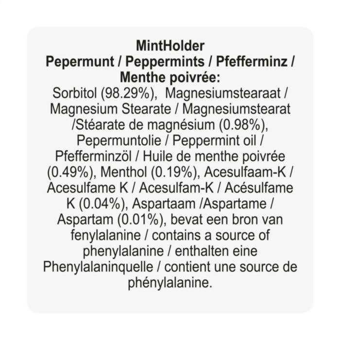 Distributeur de menthes | Sans sucre | 50 pièces