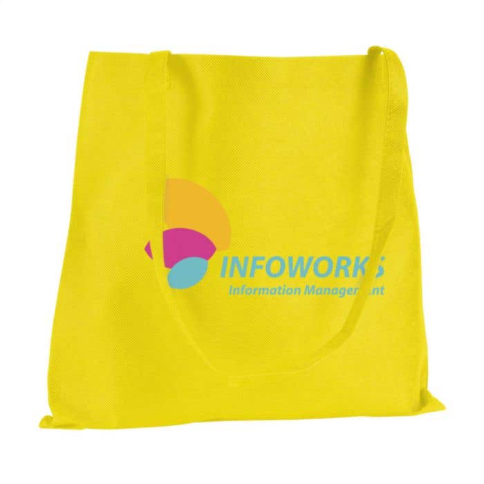 Sac shopping | Non-tissé | 8 l | Anses longues