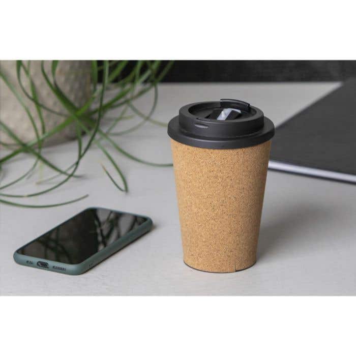 Mug à café | Liège et PLA | 350 ml | Double paroi