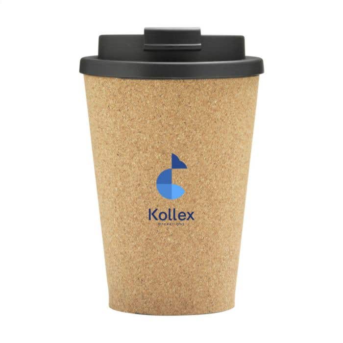 Mug à café | Liège et PLA | 350 ml | Double paroi