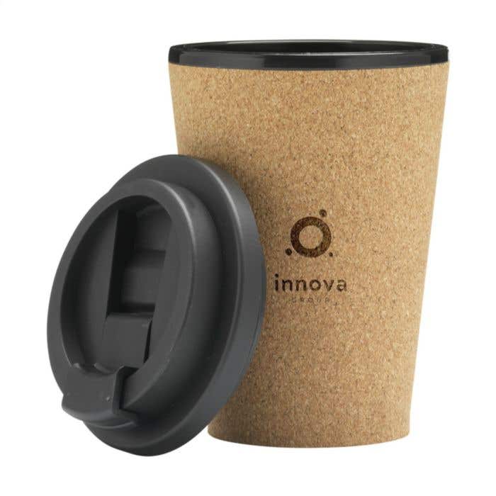 Mug à café | Liège et PLA | 350 ml | Double paroi